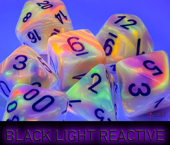 Festive Mega-Hedral Circus/Black 7-Die Set 1