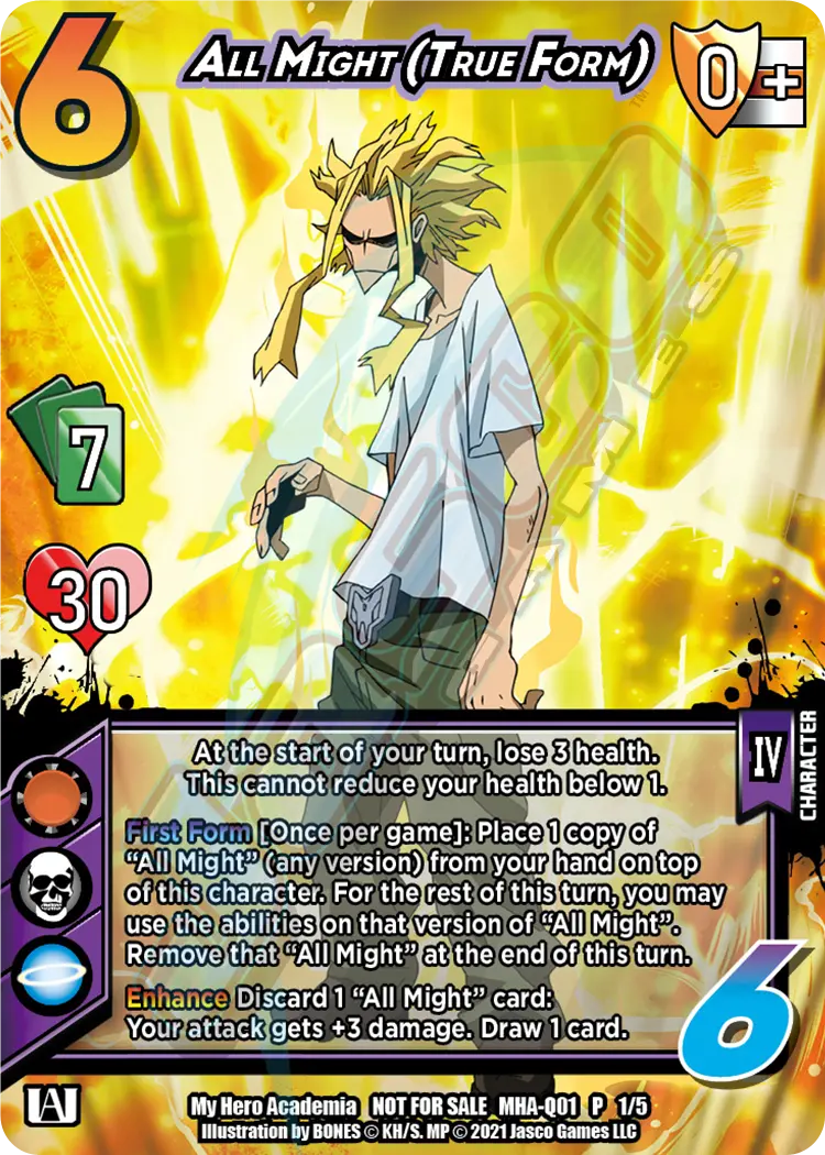 All Might (True Form) [Series 1 Quirk Pack Unlimited] 1