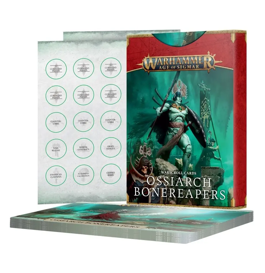 Age Of Sigmar - Warscroll Cards: Ossiarch Bonereapers 1