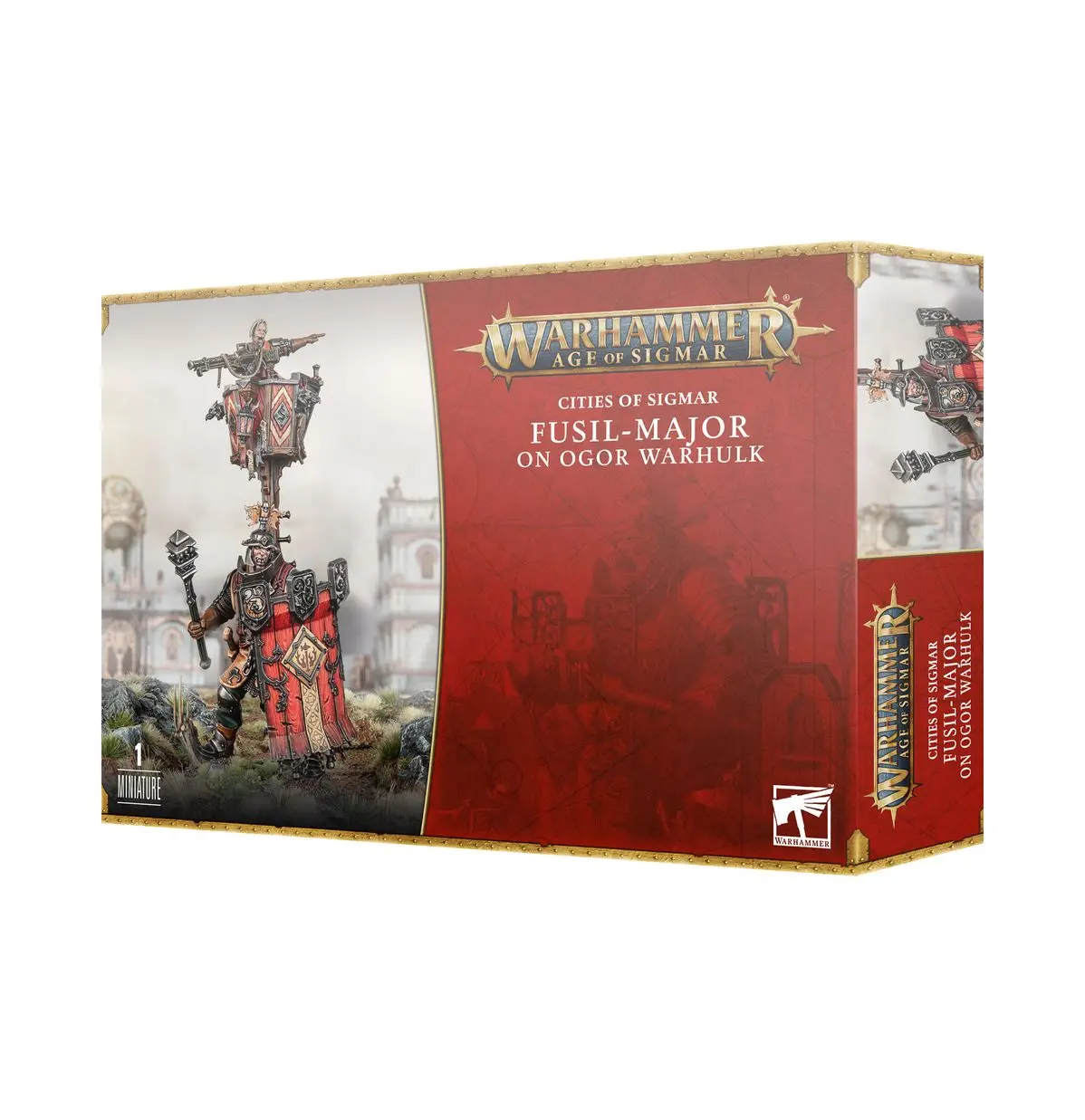 Cities Of Sigmar: Fusil-Major On Ogor Warhulk 1