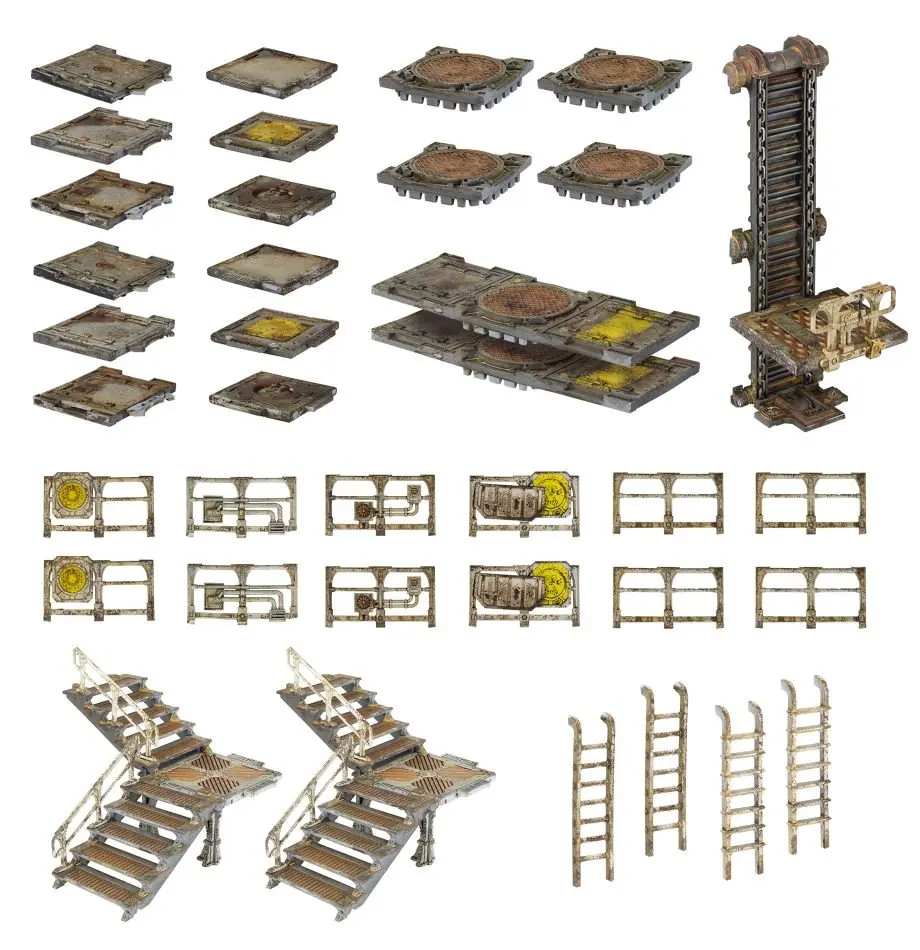 Zone Mortalis: Platforms & Stairs 1