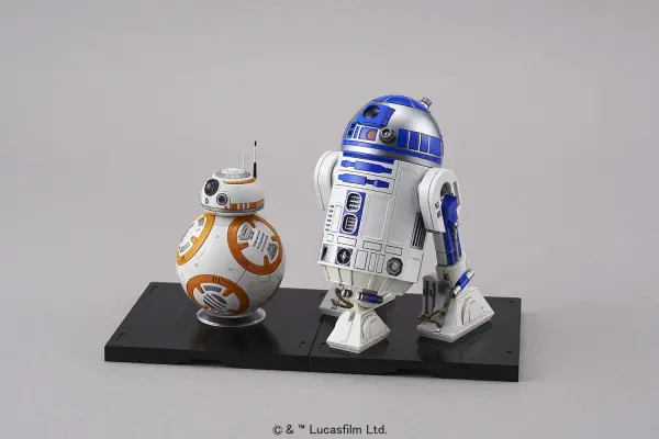 1/12 Bb-8 & R2-D2 1