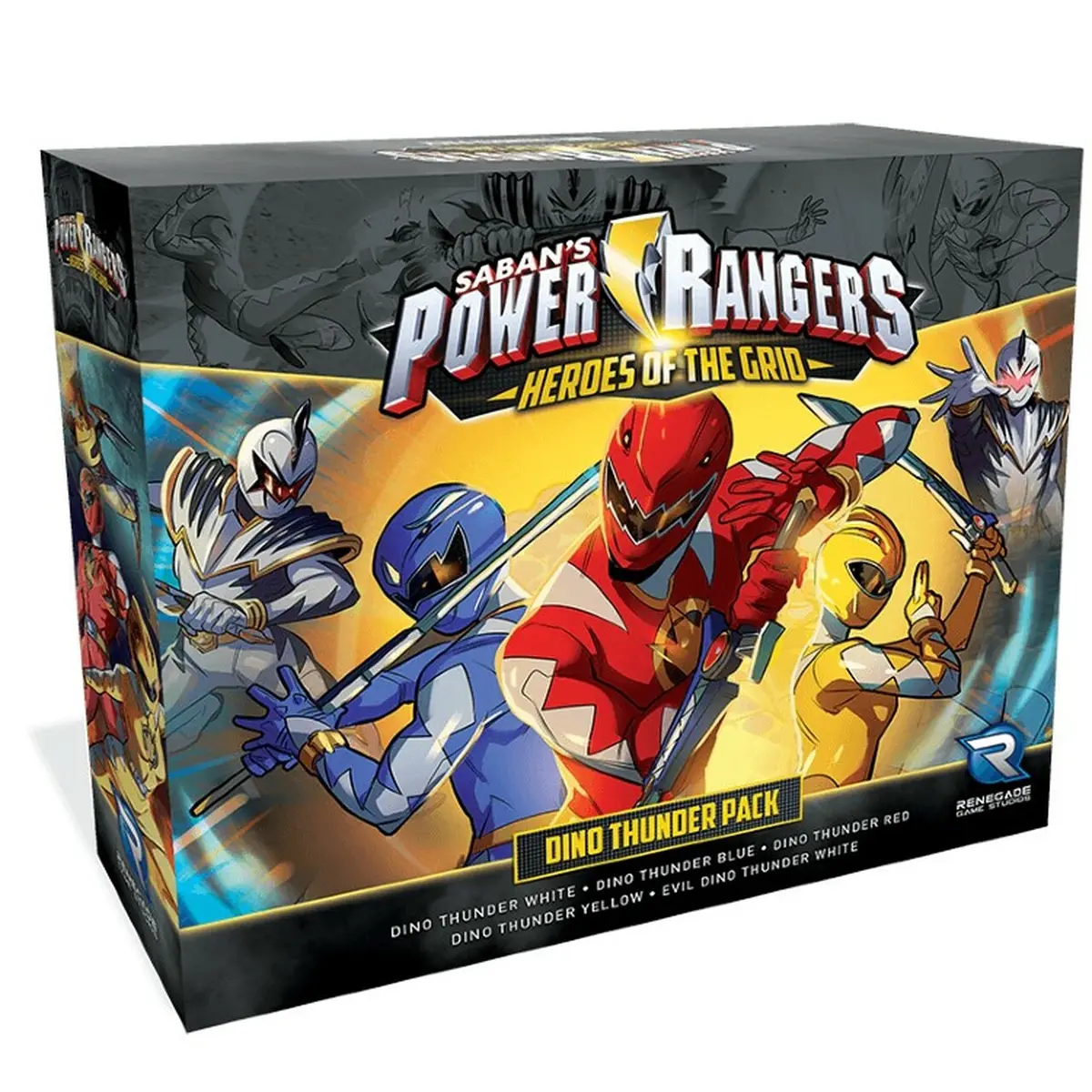 Power Rangers Heroes Of The Grid Dino Thunder Pack 1
