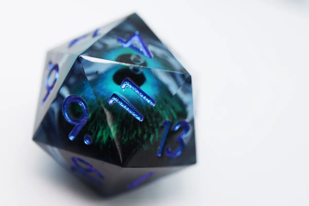35Mm Moving Eye D20 - Blue Cyclops Eye 1