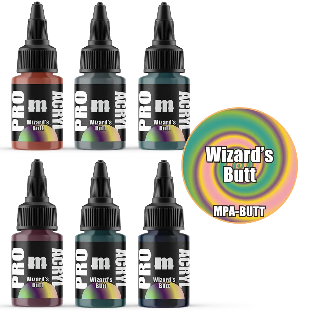 Pro Acryl Wizard's Butt Set! 1