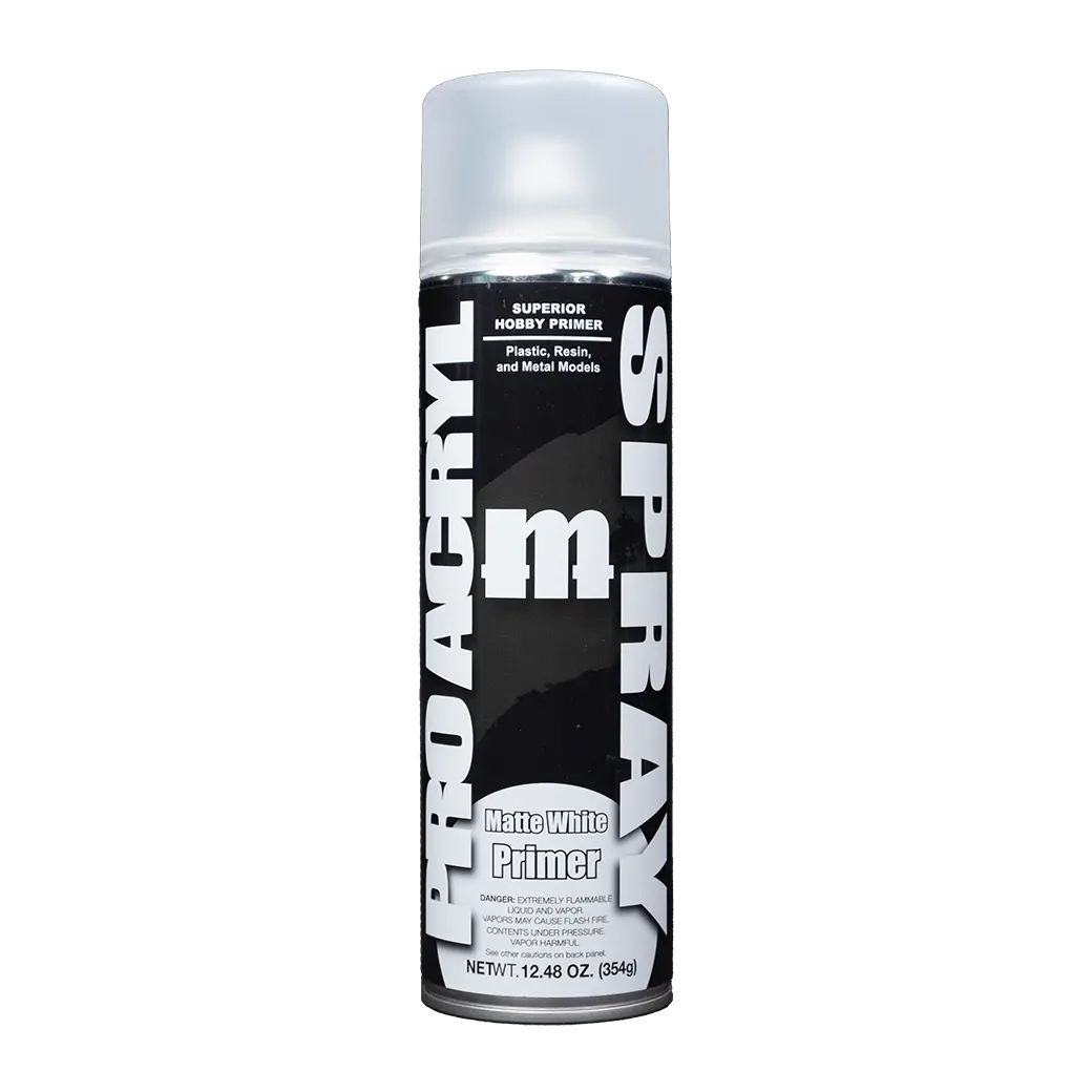 Pro Acryl Spray - Matte White Primer 1