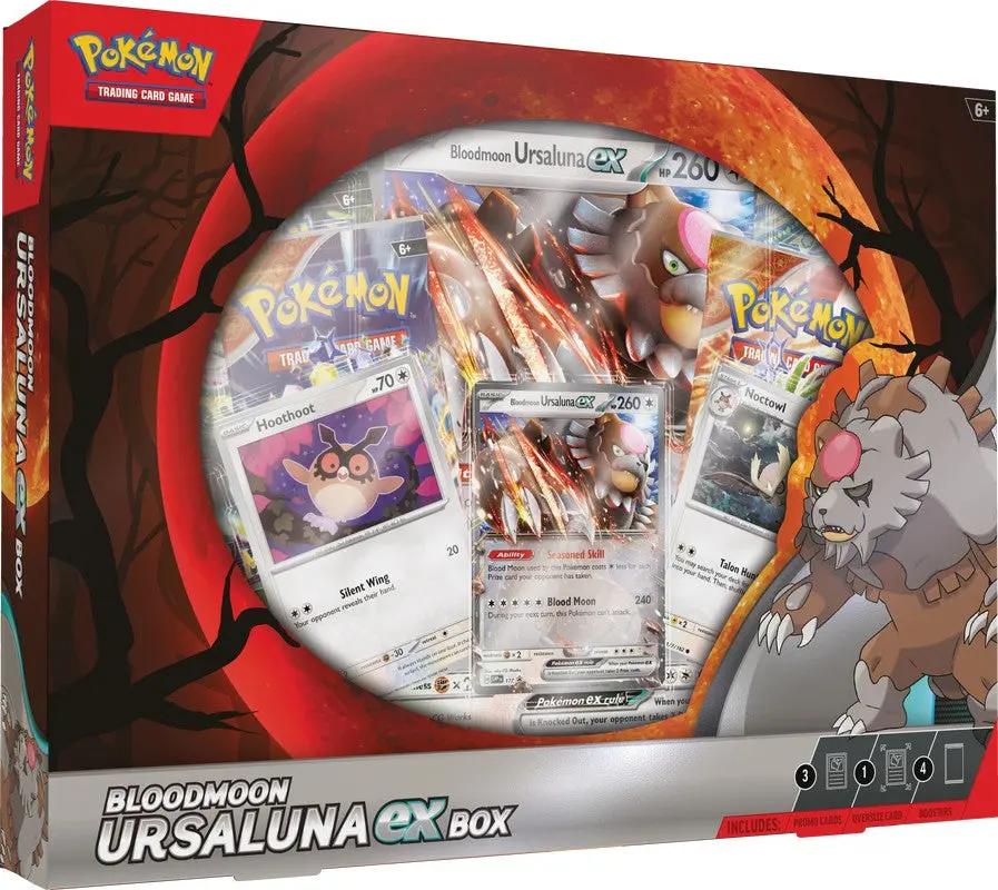 Pkmn: Bloodmoon Ursaluna Ex Box 1