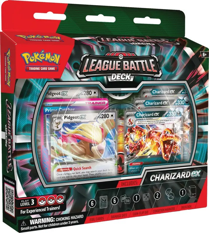 Pkmn: Charizard Ex League Battle Box 1