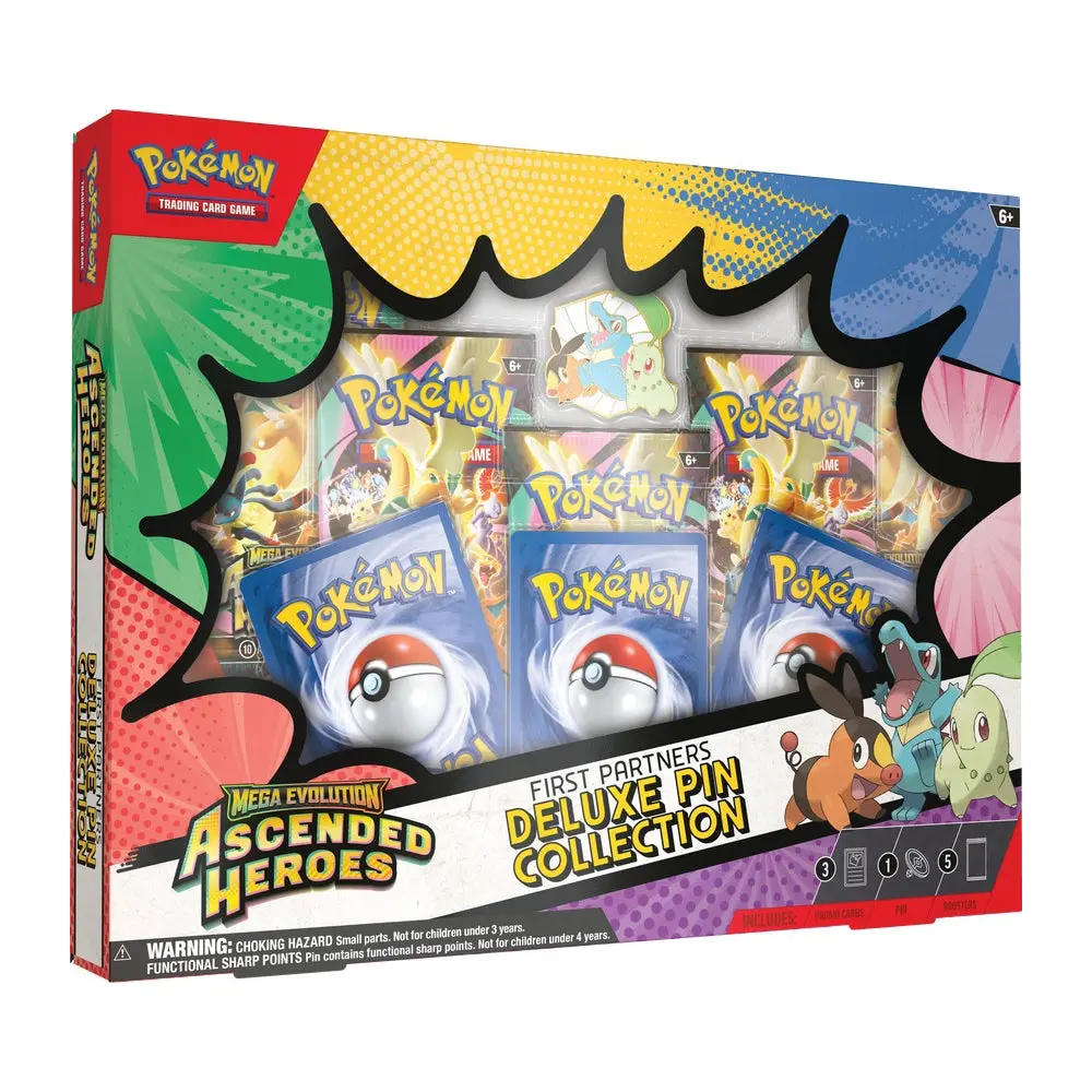 Pokemon Tcg: Mega Evolution 2.5 Ascended Heroes First Partner Deluxe Pin Collection 1