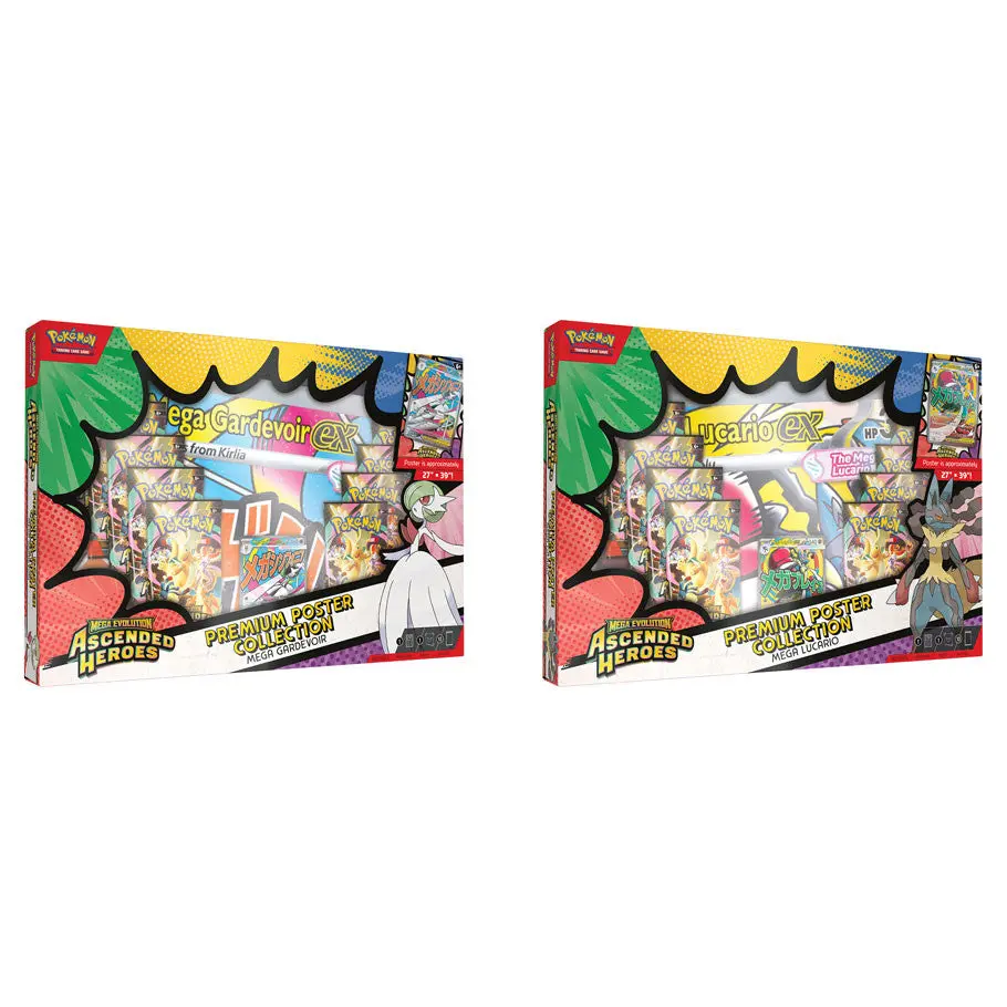 Pokemon Tcg: Mega Evolution 2.5 Ascended Heroes Premium Poster Collection 1