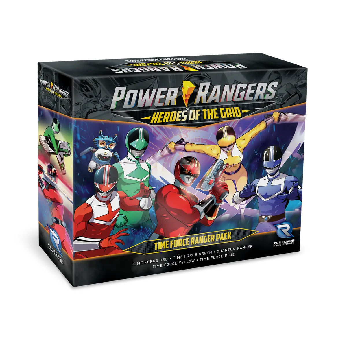 Power Rangers Heroes Of The Grid Time Force Ranger Pack 1