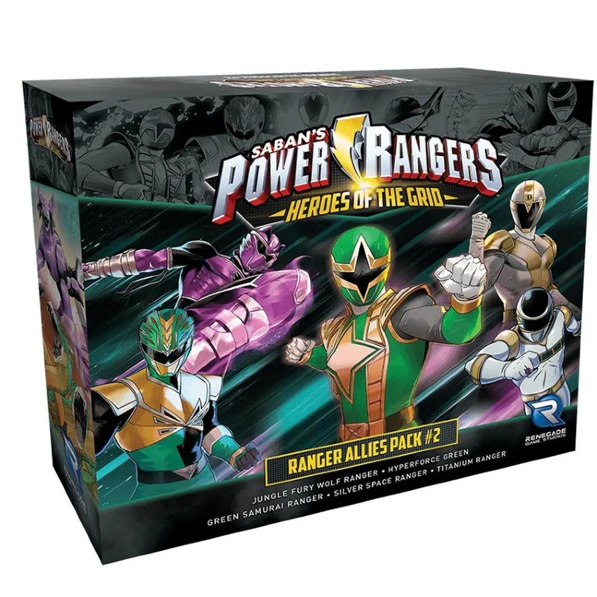 Power Rangers Heroes Of The Grid Ranger Allies Pack #2 1