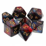 Blue Blood Rpg Dice Set 1