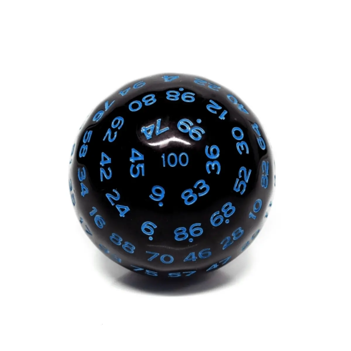 45Mm D100 - Black Opaque With Blue 1