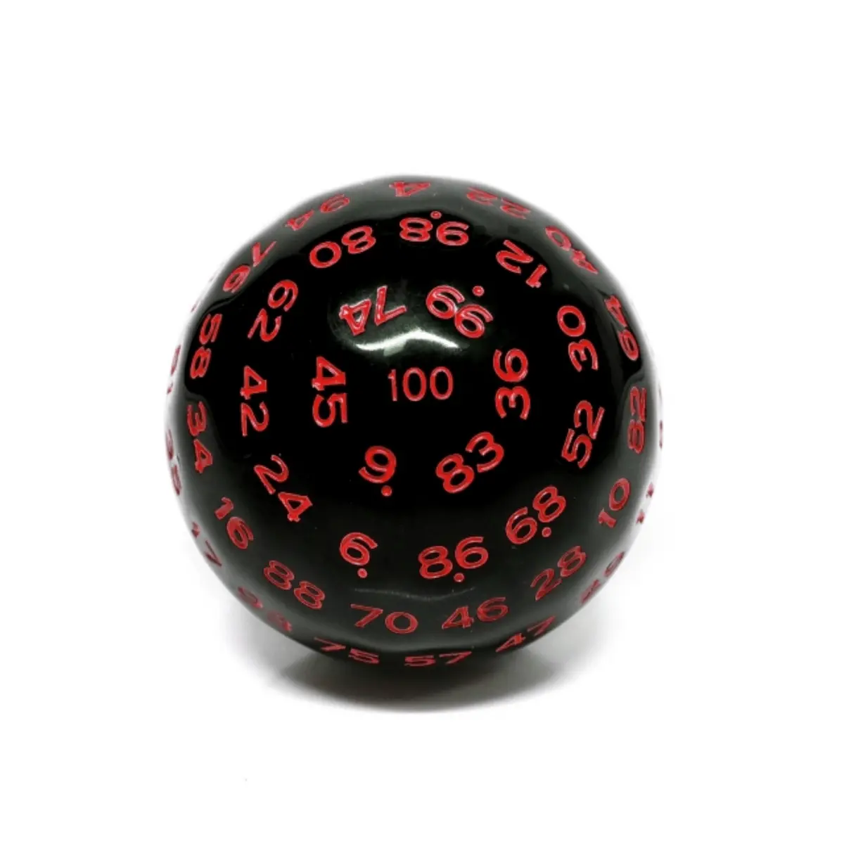45Mm D100 - Black Opaque With Red 1