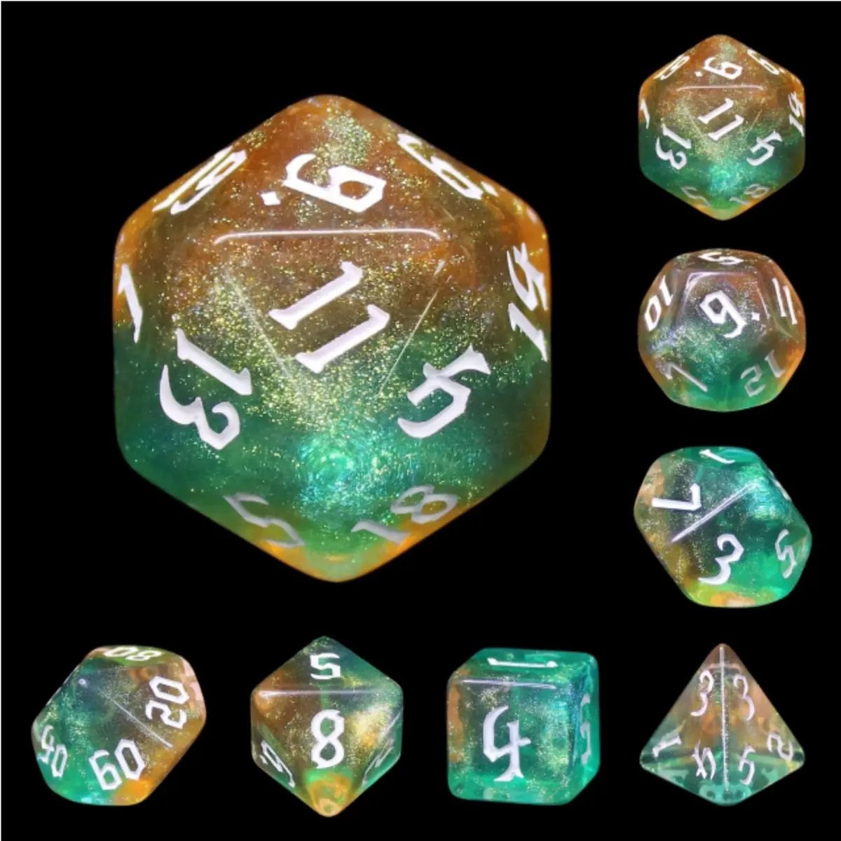 Tranquil World Rpg Dice Set 1