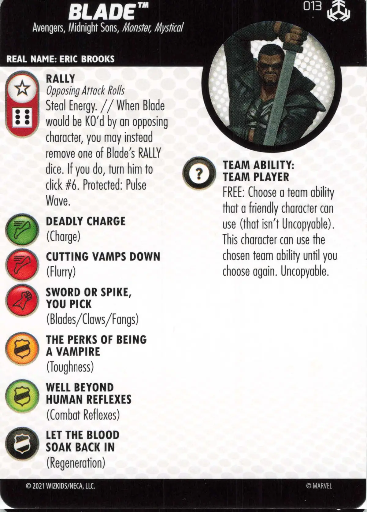 Blade #013 Common Avengers: War Of The Realms 2