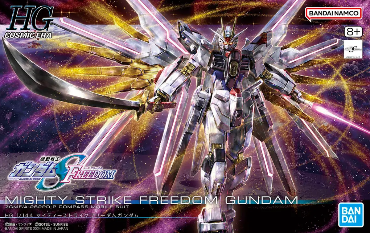 Hg Mighty Strike Freedom Gundam (Gundam Seed Freedom) 1
