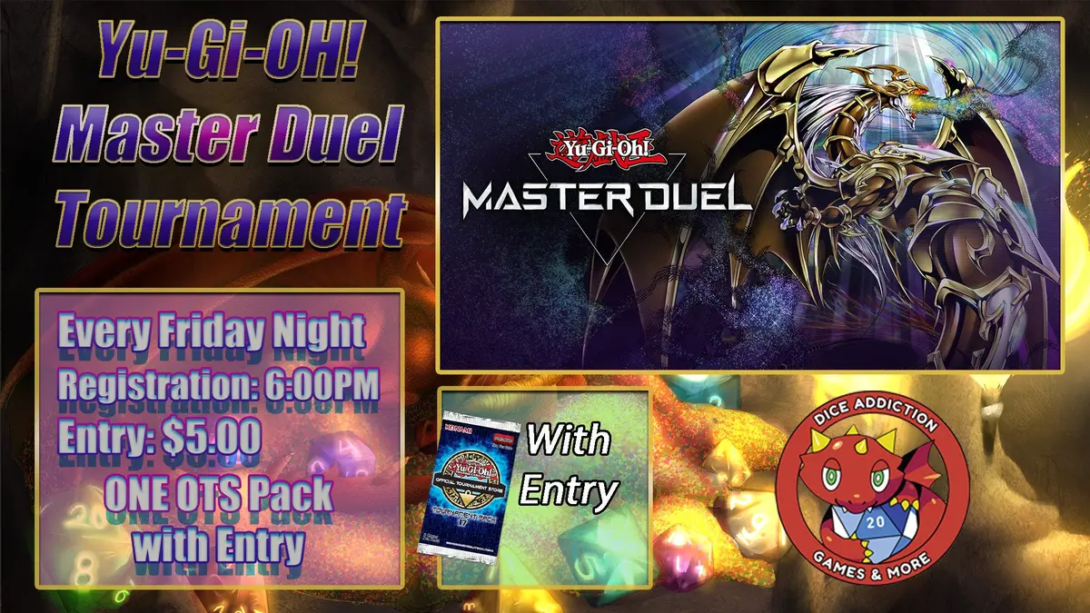 Yu-Gi-Oh! Master Duel Tournament Ticket 1