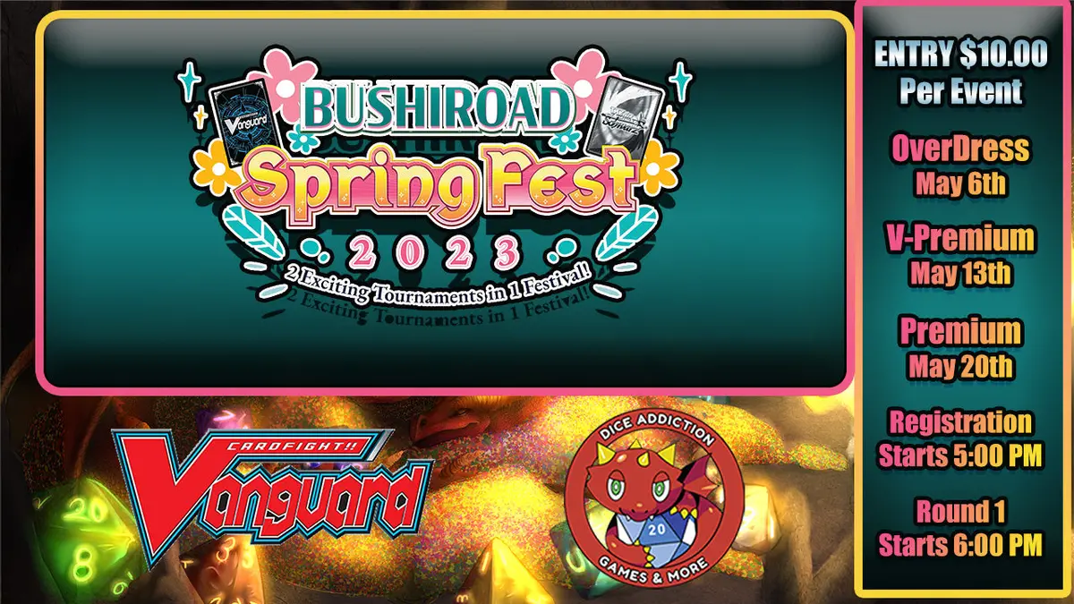Cardfight!! Vanguard Springfest Shop Challenge (Premium) Ticket 1