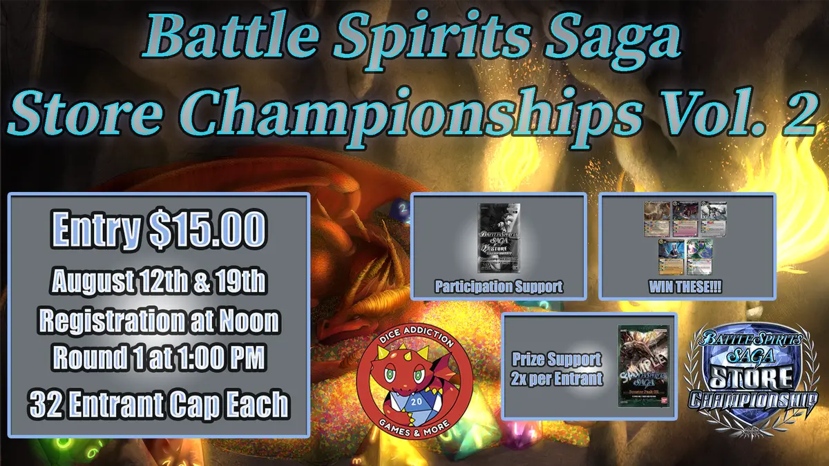 Bss Store Championship Vol. 2 (8/19/23) Ticket 1