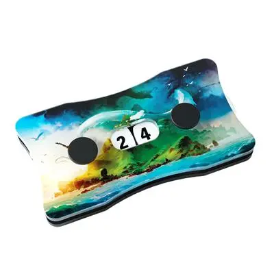 Gamegenic Double Life Counter (Island) 1