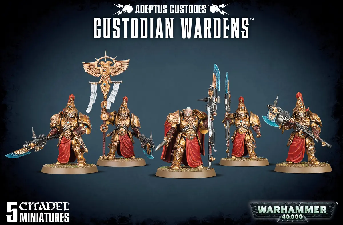 Adeptus Custodes: Custodian Wardens 1