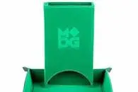 Velvet Fold Up Dice Tower - Green 1
