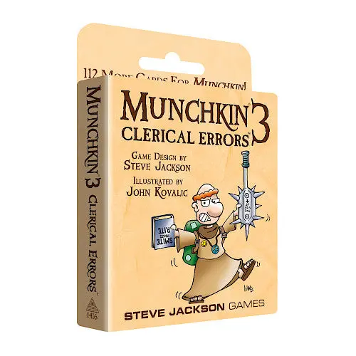 Munchkin 3 Clerical Errors (Revised Edition) 1