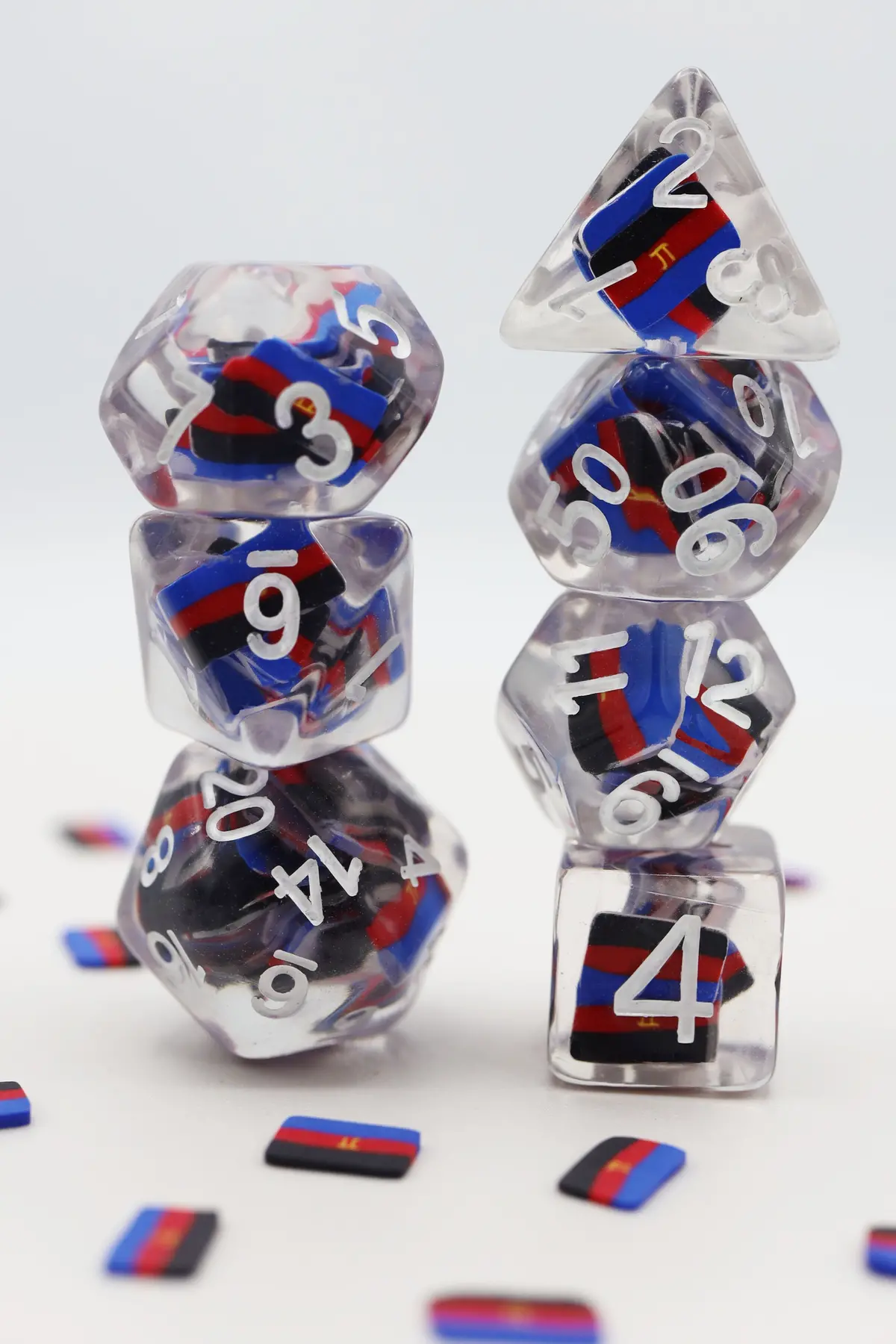 Polyamorous Flag Rpg Dice Set 1